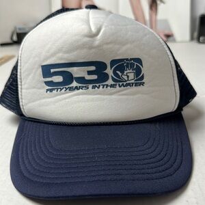 Vintage cobra cars trucker hat